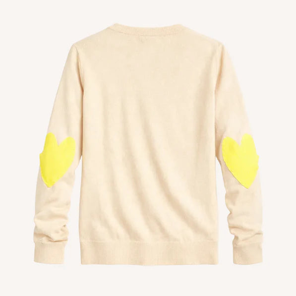 Patchwork Pullover Camel