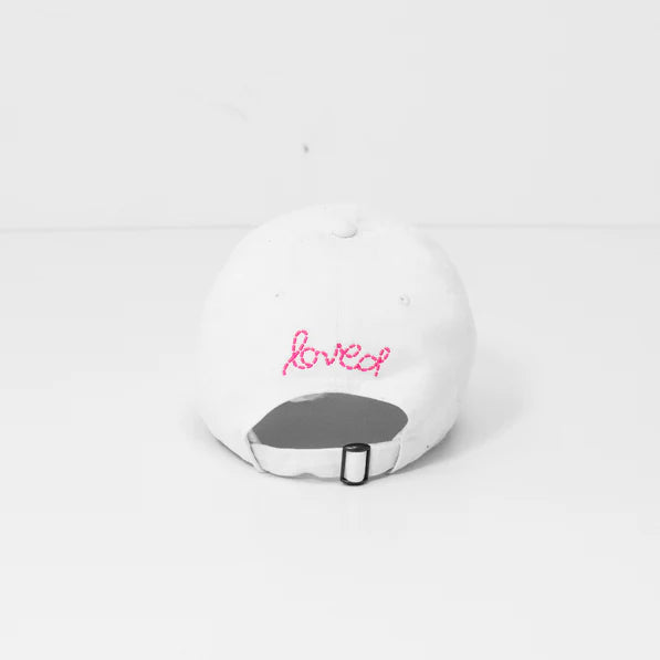 Baseball Heart Patch Hat