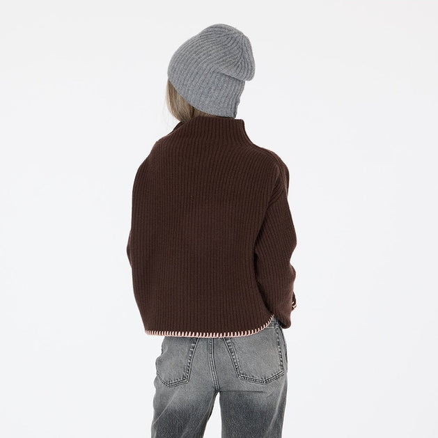 Marlow Coco Brown Cashmere Sweater