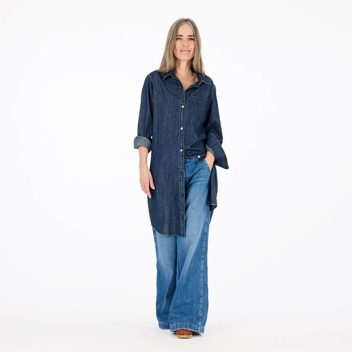 Mia Denim Shirt Dress