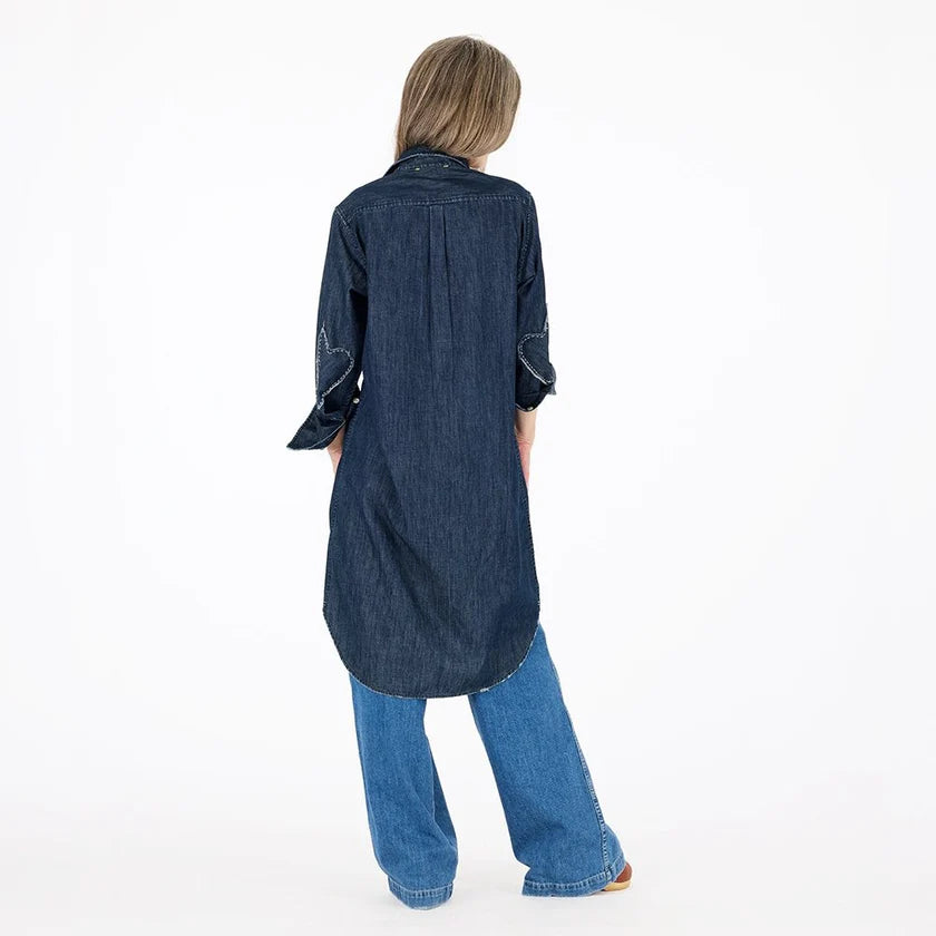 Mia Denim Shirt Dress