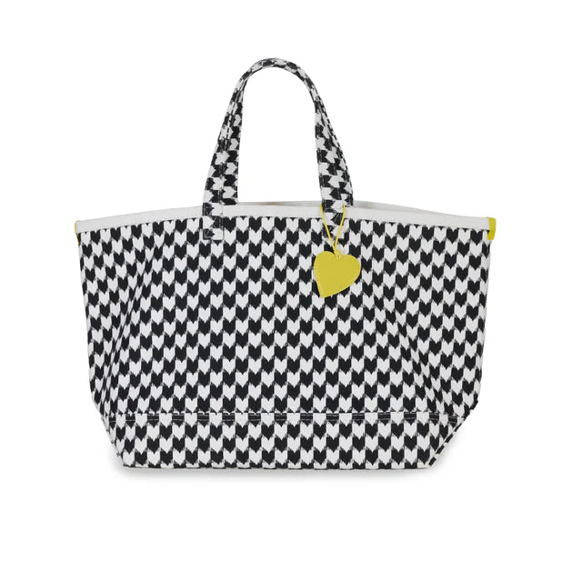 Heart in Check Tote