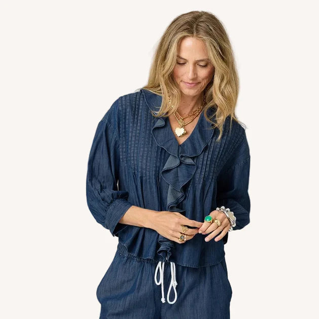 Rosen Denim Blouse