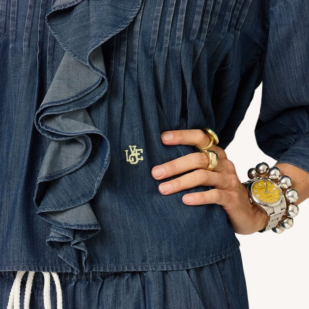 Rosen Denim Blouse