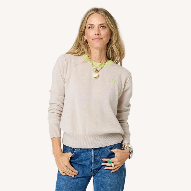 Whisper Imperfect Heart Sweater