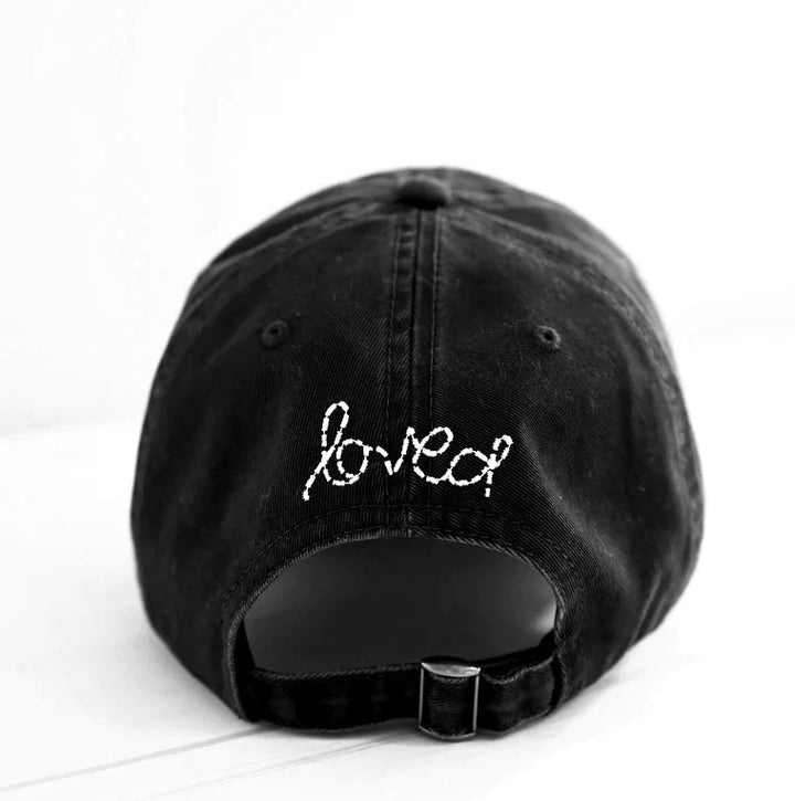 Baseball Heart Patch Hat
