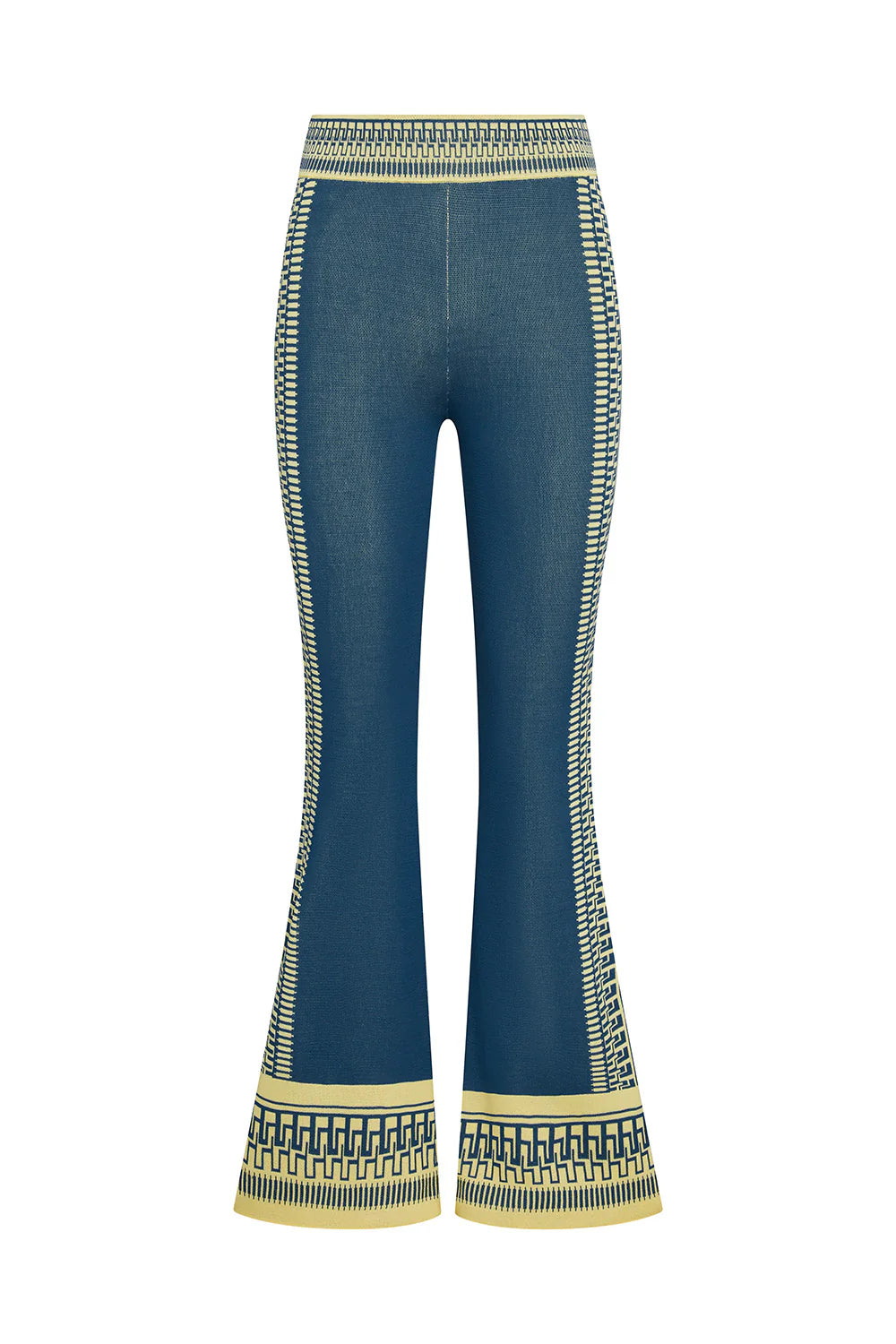 Leonie Pant: Aegean Geometry Blue