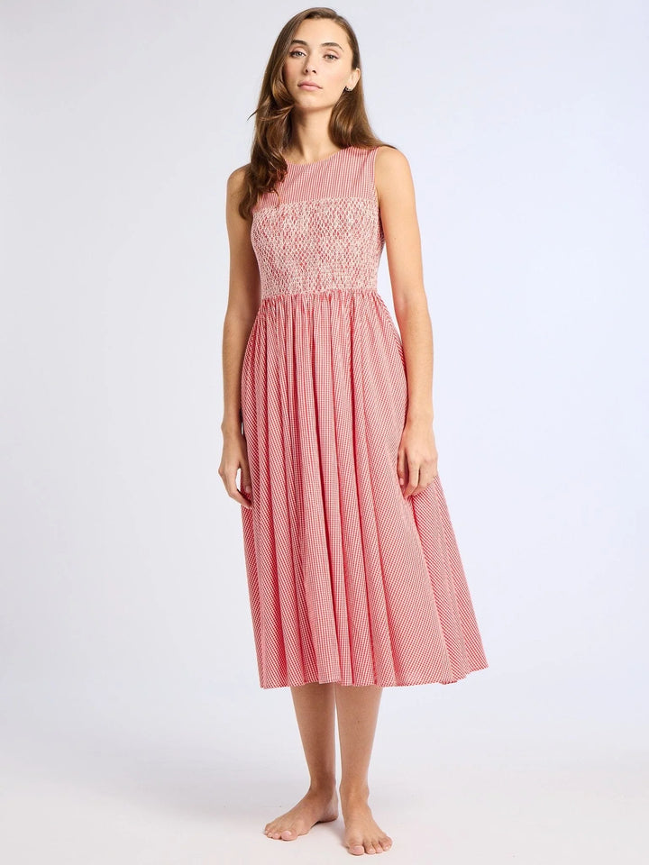 Coco Dress in Red Gingham