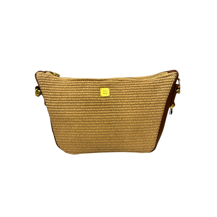 Moonbeam Bag in Dune Raffia