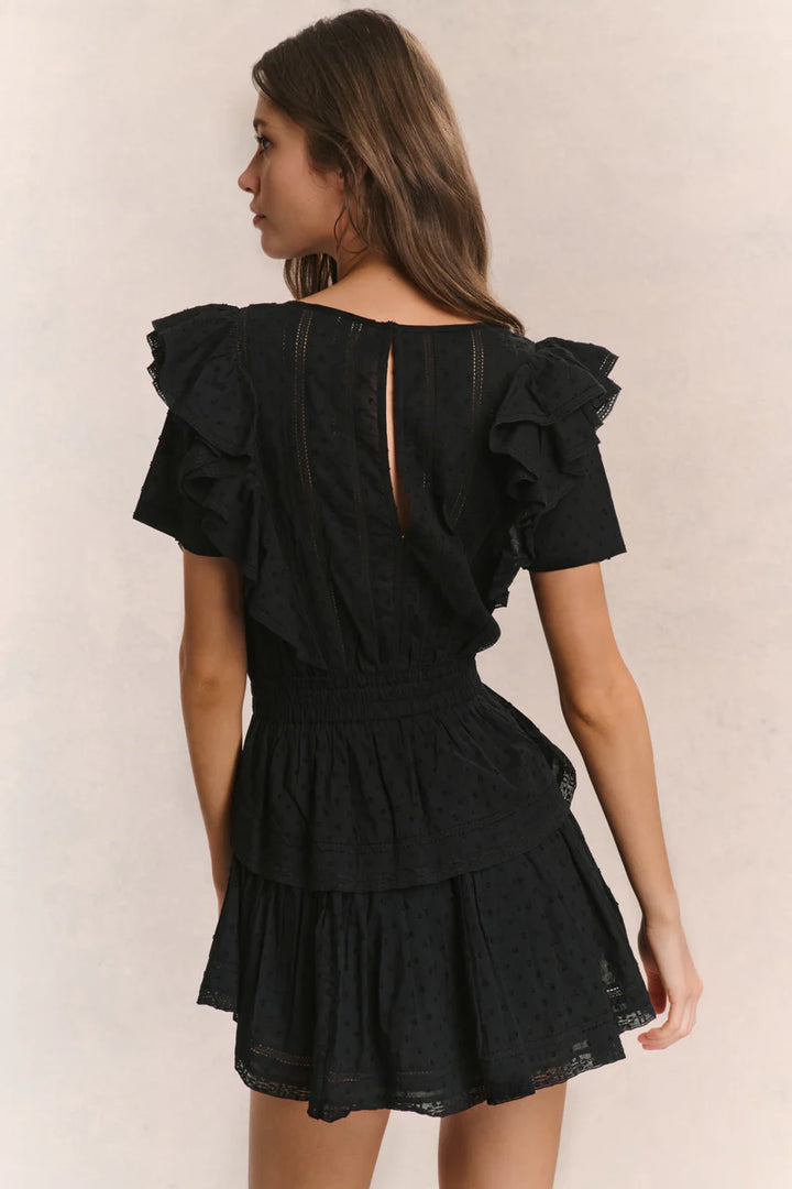 Black Natasha Mini Dress