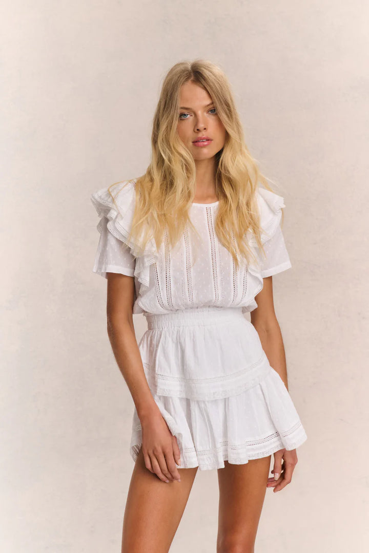 White Natasha Mini Dress