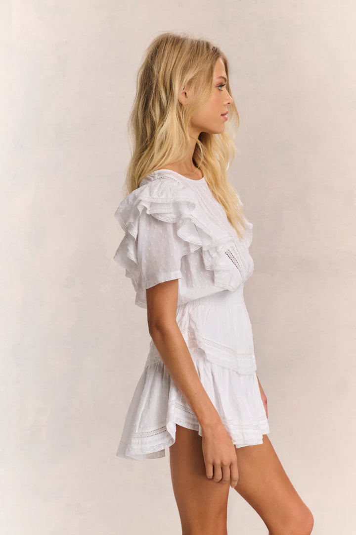 White Natasha Mini Dress