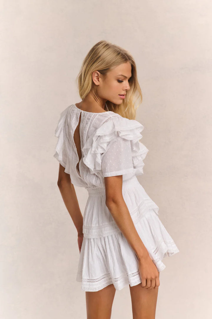 White Natasha Mini Dress