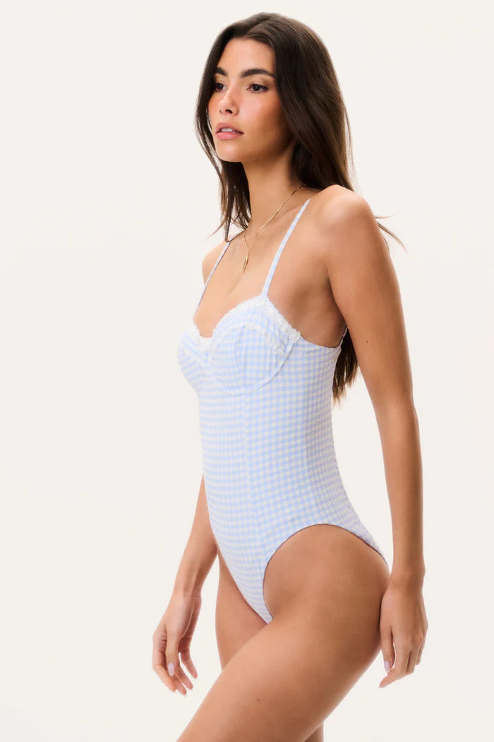 Olivienne Gingham One-Piece Swimsuit