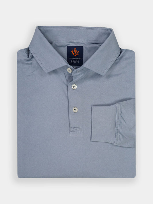 Long Sleeve Three Button Sport Jersey Shirt