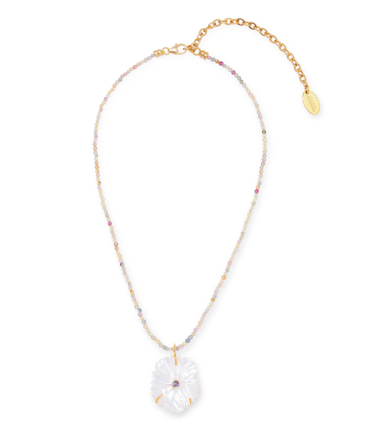 New Bloom Necklace in Mist