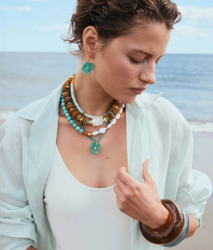 New Bloom Earrings in Capri