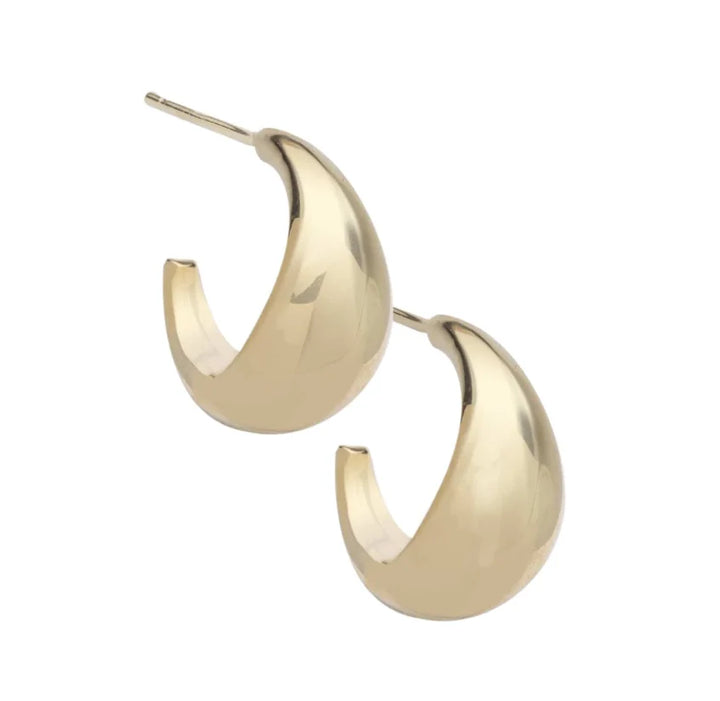 Shira 1/2" Gold Hoops