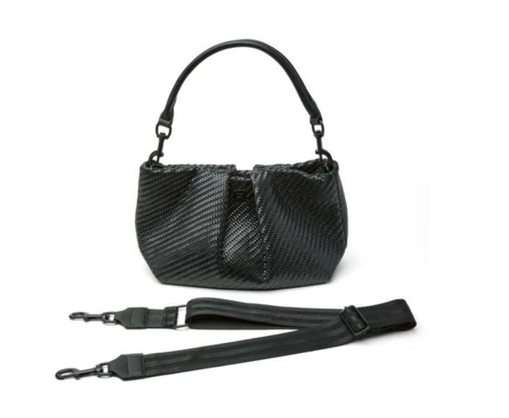 Savannah Bag in Black Braided Luxe