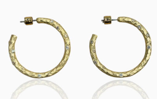 Pavia Hoop Earrings 1.5"