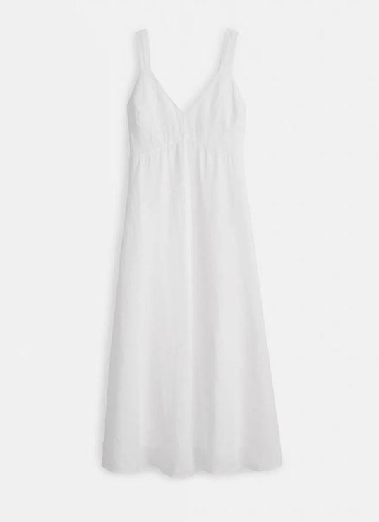 Breanna Dress in White
