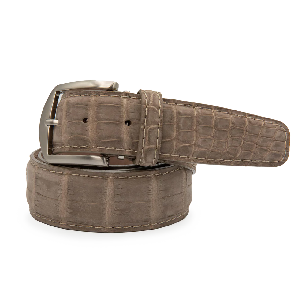 L.E.N. Buffed Alligator 40MM Belt