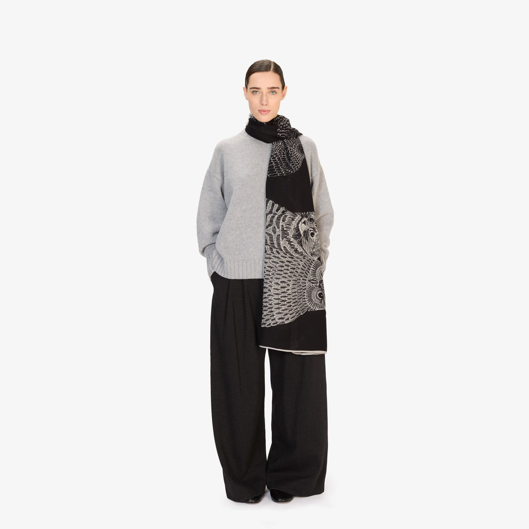 Chouette Black Etoile 80 Scarf