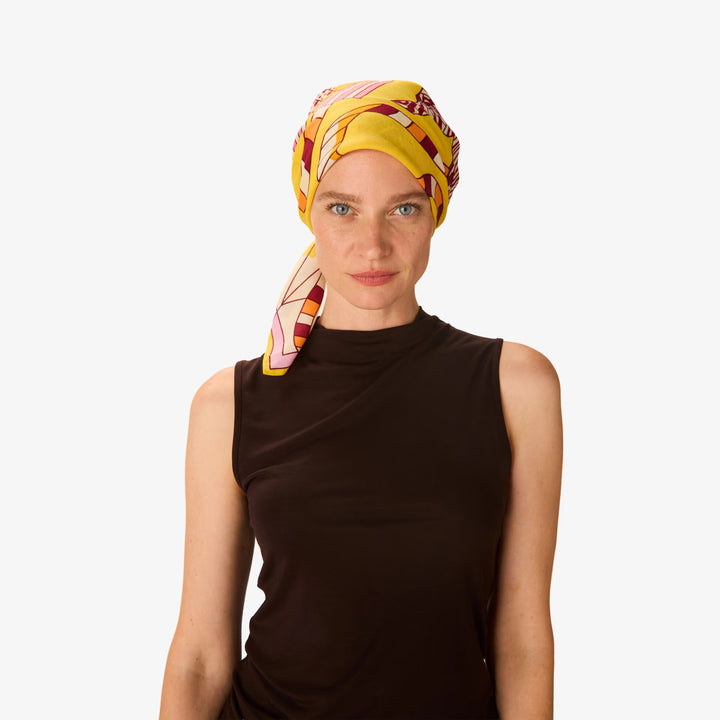 Carre 65 Cerfs Volants Yellow