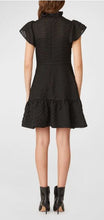 Load image into Gallery viewer, Delaney Puckered Ruffle-Trim Flounce Mini Dress