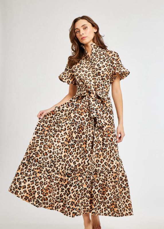 Victoria Dress in Cheetah