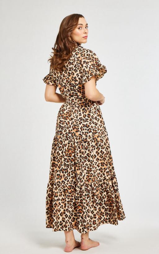 Victoria Dress in Cheetah