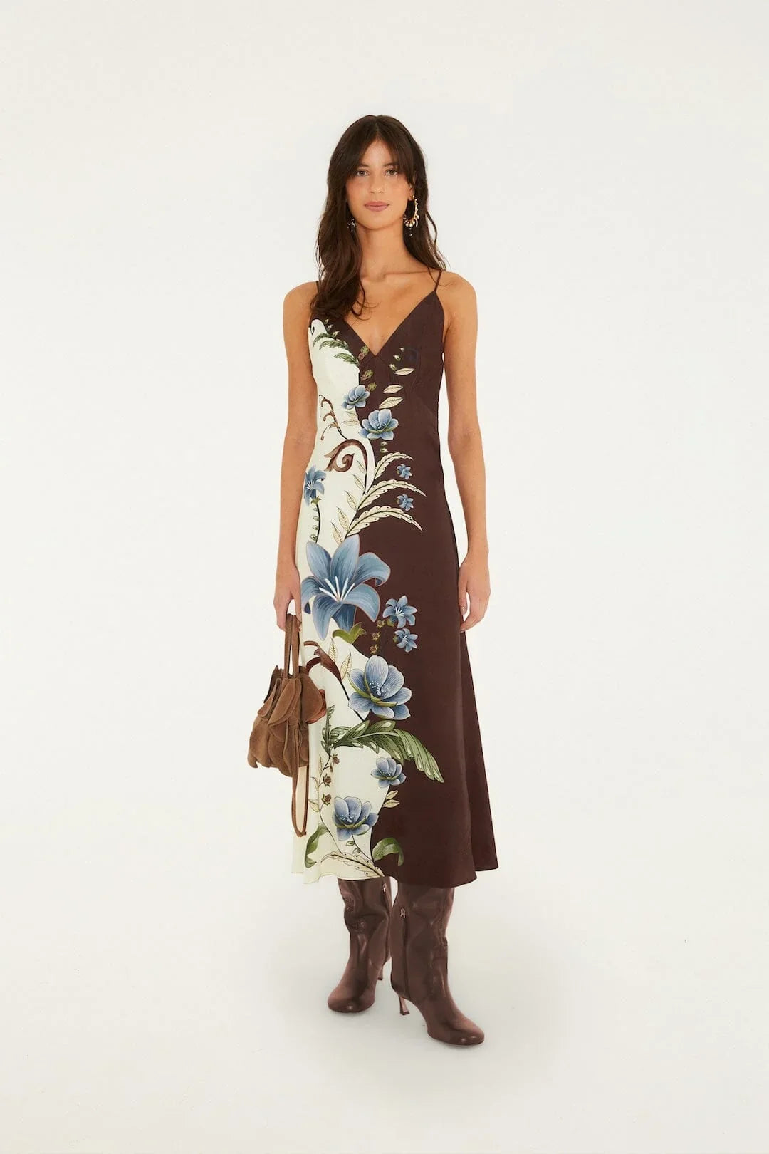Millena Winter White Maxi Dress