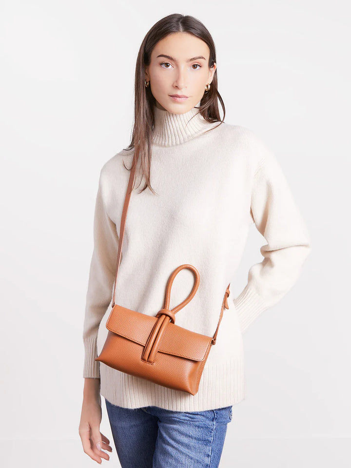 The Francesca in Tan & Ecru