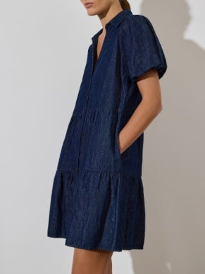 Havana Mini Indigo Dress