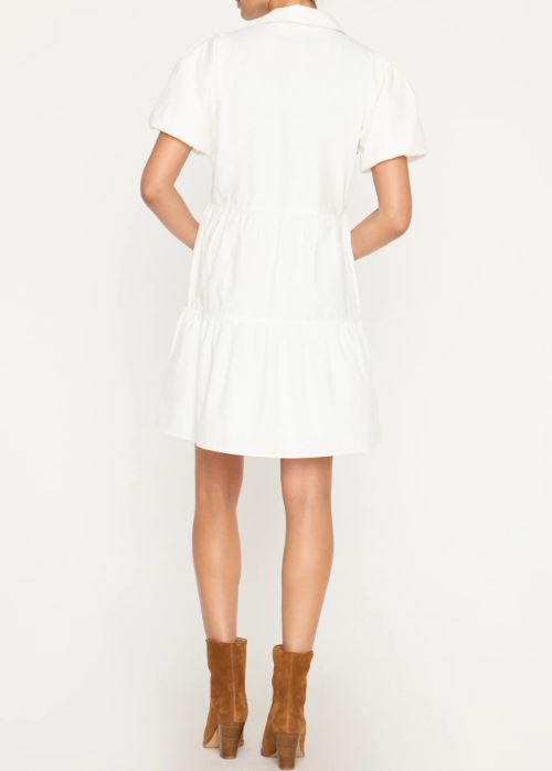 Havana Mini Dress in Ivory
