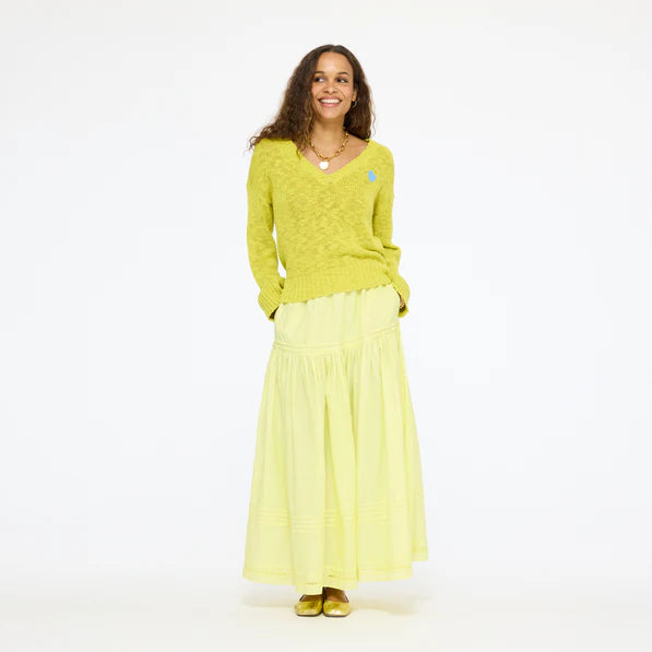 Vacance Pintuck Skirt