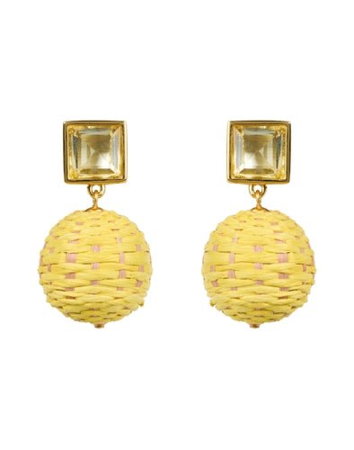 Paradiso Earrings in Canary