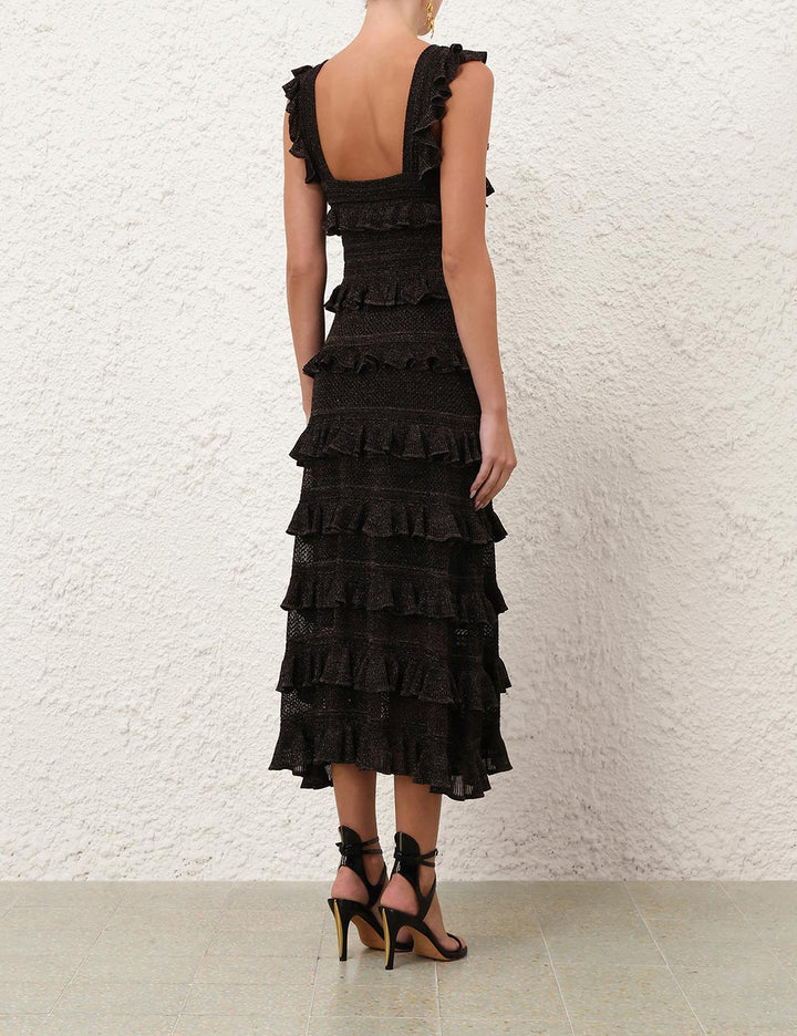 Luna Lace Frill Tank Dress
