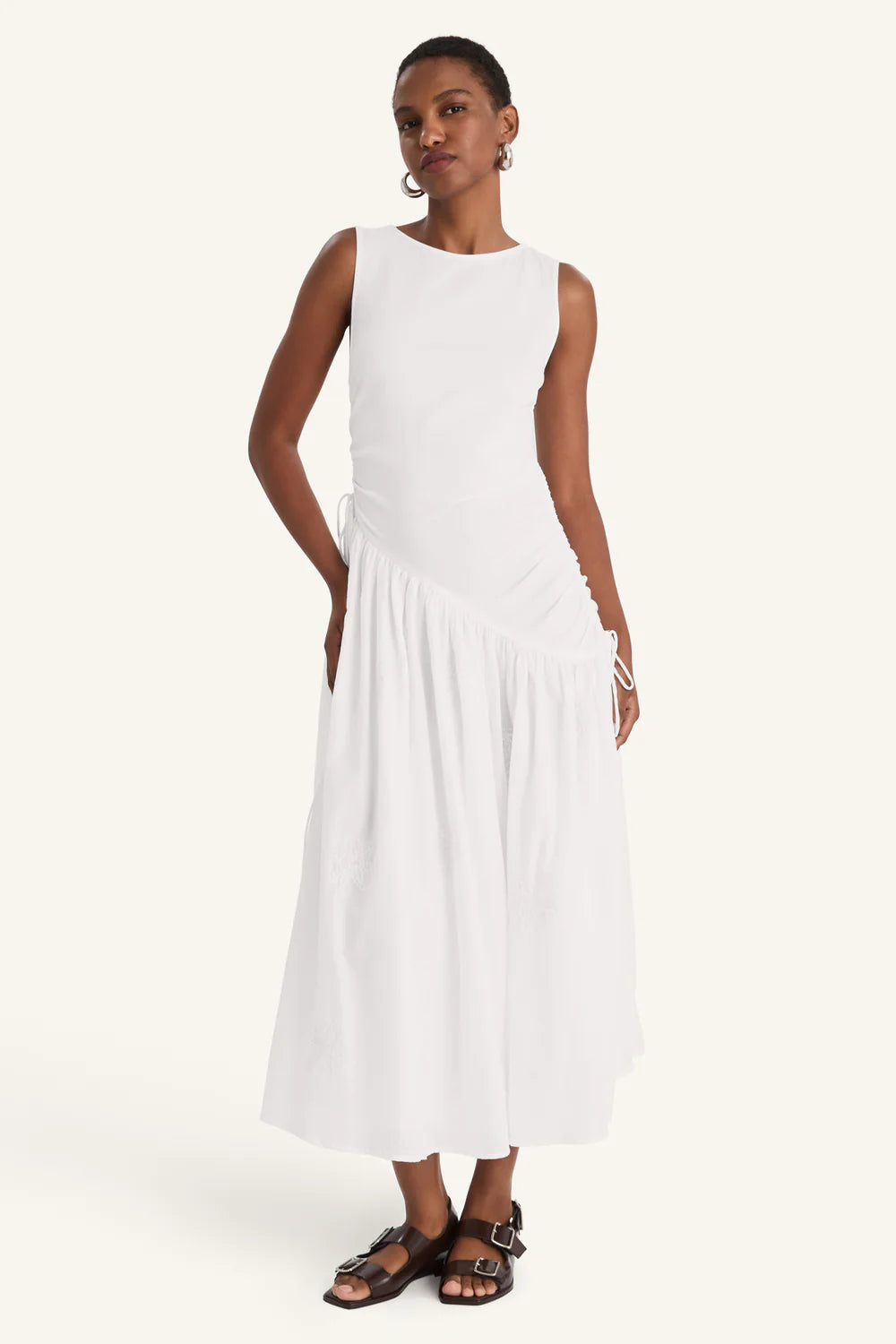 Isolde Dress in White