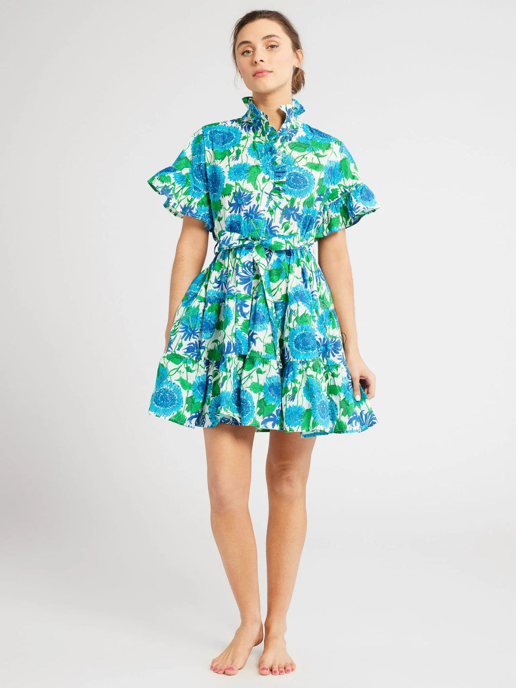 Violetta dress in Cornflower