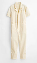 Load image into Gallery viewer, Short Sleeve Jumpsuit in Oatmilk