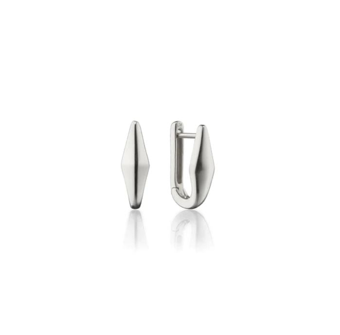 Sterling Silver "Points North" Earring