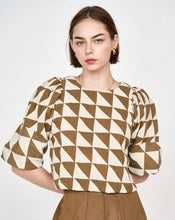 Load image into Gallery viewer, Santanyi Top in Ecru/Patchwork