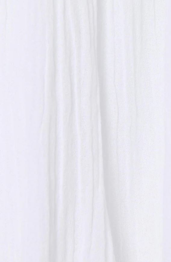 Sirena Sarong - White Crinkle Linen