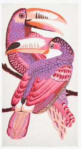 Scarf / Etole 100 Toucan in Pink