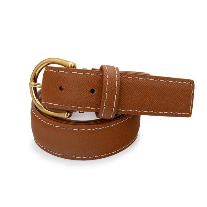 L.E.N. Epsom Calfskin 35MM Belt