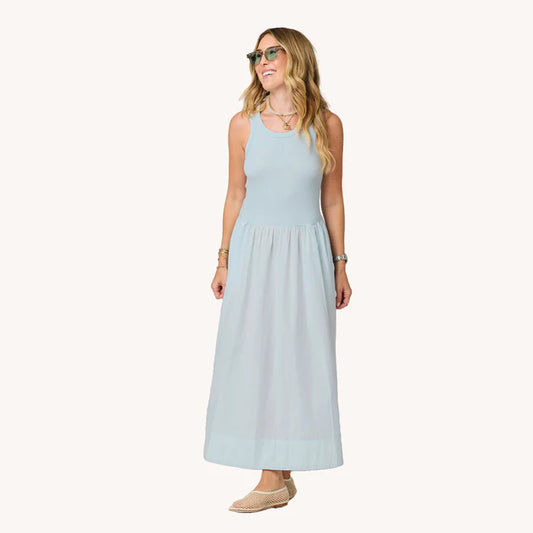 KR Tank Dress in Sea Salt