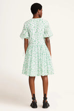 Load image into Gallery viewer, Mailou Dress in Green Mini Floral Print