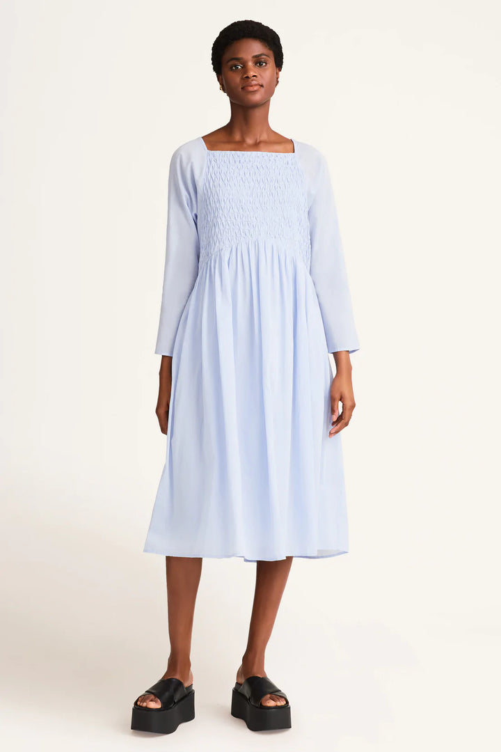 Washington Dress in Chambray