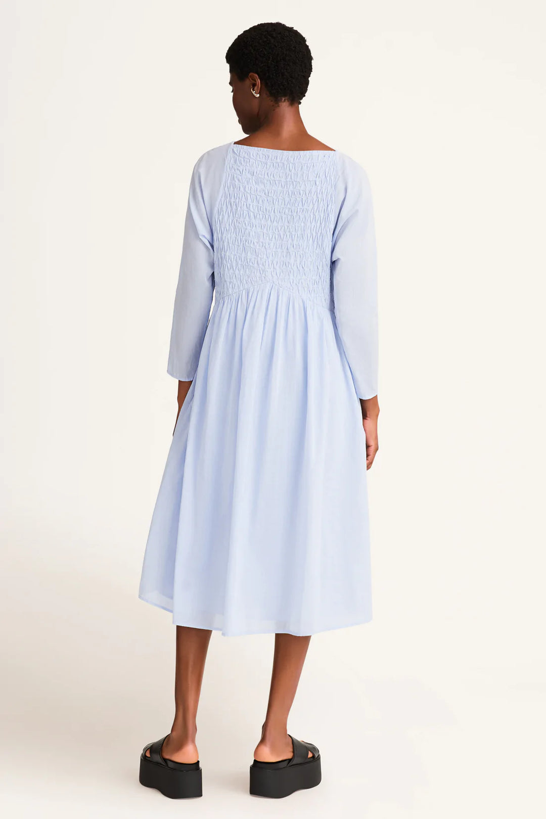 Washington Dress in Chambray